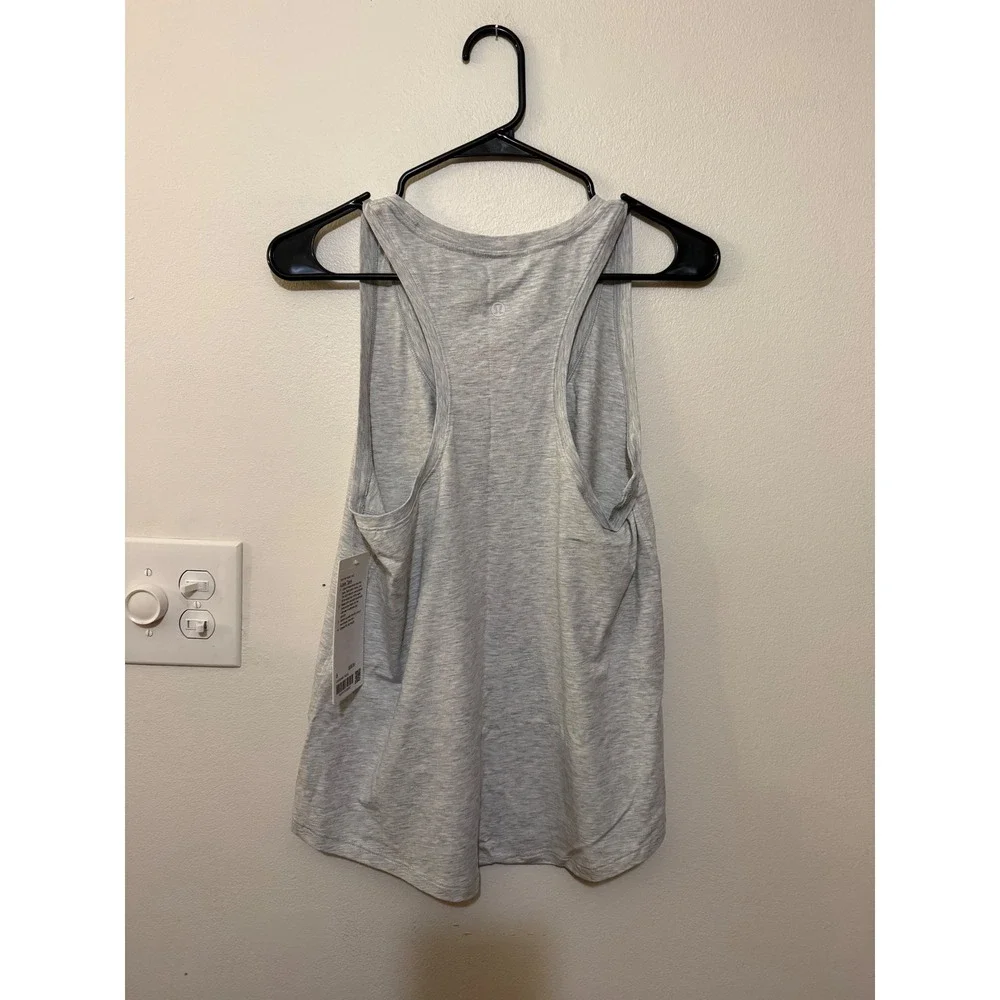 Lululemon Love Tank Heather Core Gray Size 8 NWT